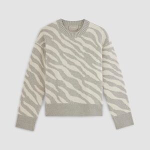 Everlane ALPACA TIGER JACQUARD CREWNECK size M